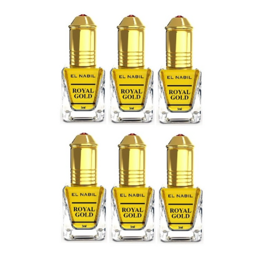 HUILE PARFUMÉE 6 PCS ROYAL GOLD EL NABIL